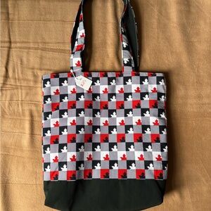 HANDMADE Maple Leaf Pattern Tote Bag